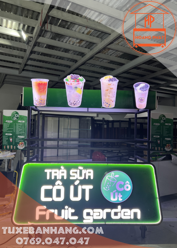 Tủ bán trà sữa