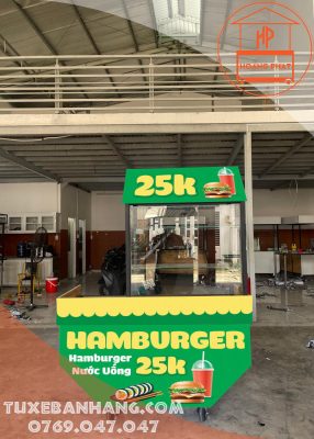 Xe bán bánh mì bằng sắt, Xe bán bánh mì bằng gỗ