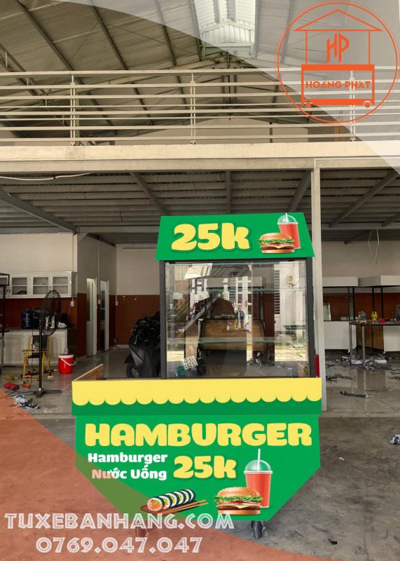 Xe bán bánh mì bằng sắt, Xe bán bánh mì bằng gỗ