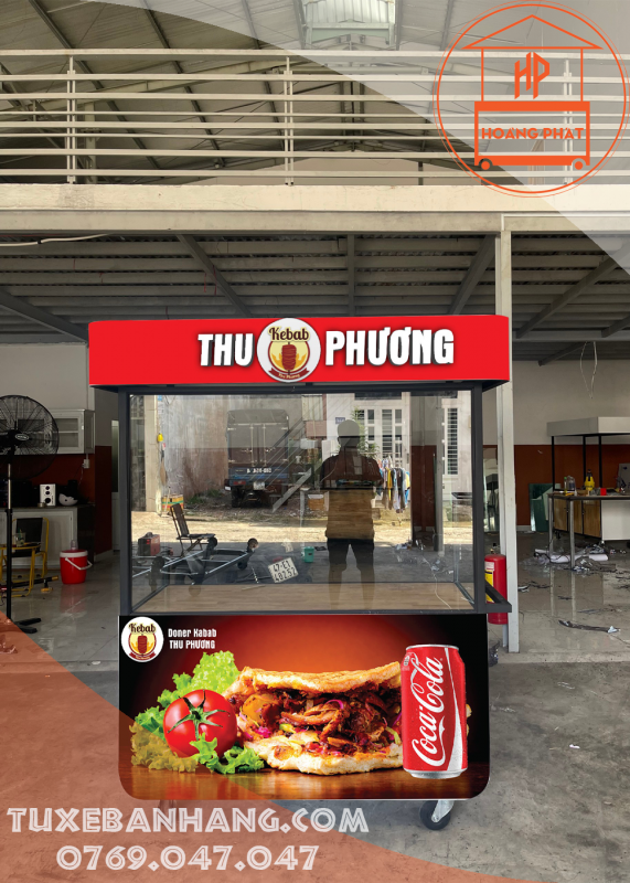 Xe bánh mì heo quay