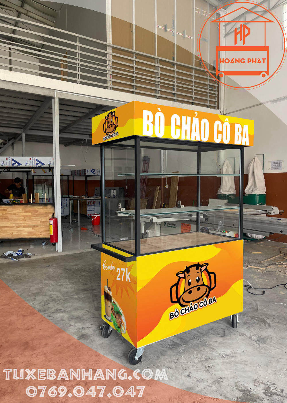 Xe bánh mì mẫu đẹp