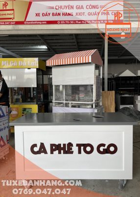 Xe cà phê bằng sắt đẹp