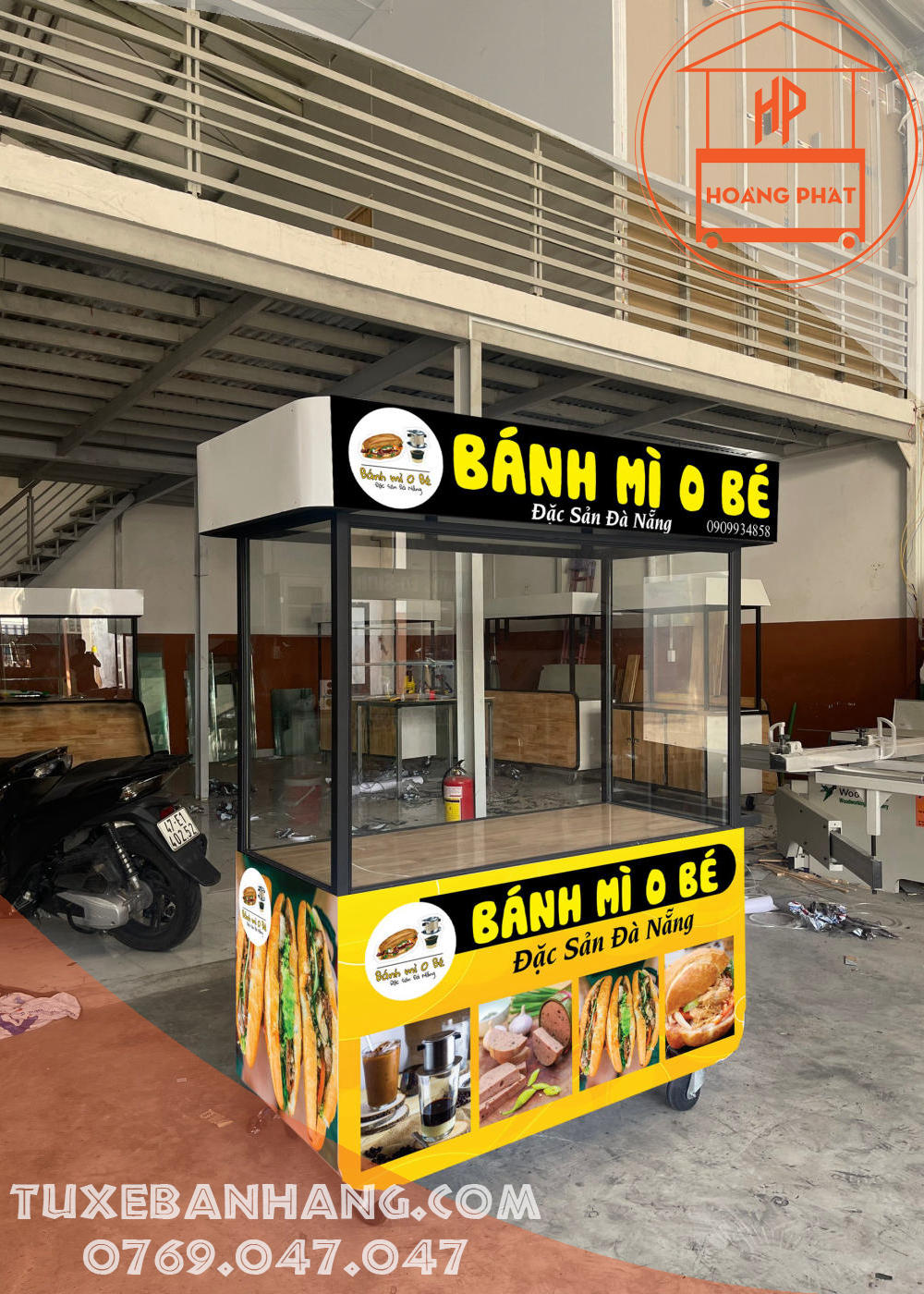 Xe bánh mì thịt nguội