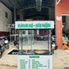 Xe Bánh Mì Và Xôi Mặn 1m2x60x2m XBH419