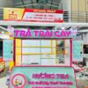Xe Bán Trà Trái Cây Tươi 1m6x60x2m XBH619