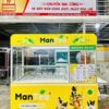 Xe Trà Sữa Đậm Vị Màu Vàng 1m9x60x2m XBH762