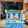 Xe Trà Sữa Màu Xanh Dương 1m5x60x2m XBH646