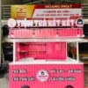 Kiot Trà Sữa Màu Hồng 2m5x1m7x2m XBH885