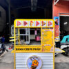 Xe bánh mì Crepe Pháp 1m3