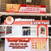 Xe bánh mì Hamburger và kem tươi 2m7x1m5